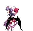 Mistress Remelia... the vampire girl from Touhou project Remelia Scarlet from Touhou project walking